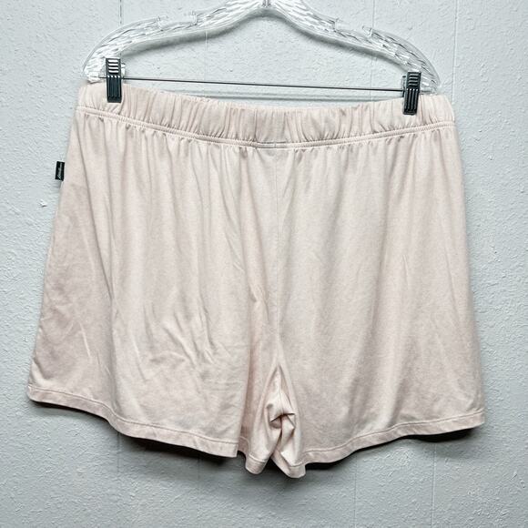 Eddie Bauer Women's Pull On Pink Loungewear Sleep Shorts Size XXL - Picture 5 of 10